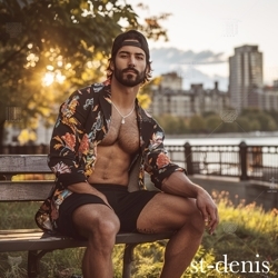 Image of the artist st-denis who created this design