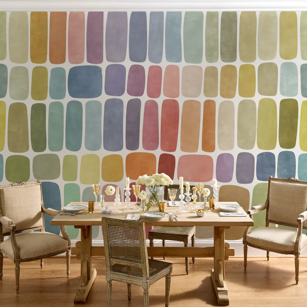 Modern Playful Color Shapes