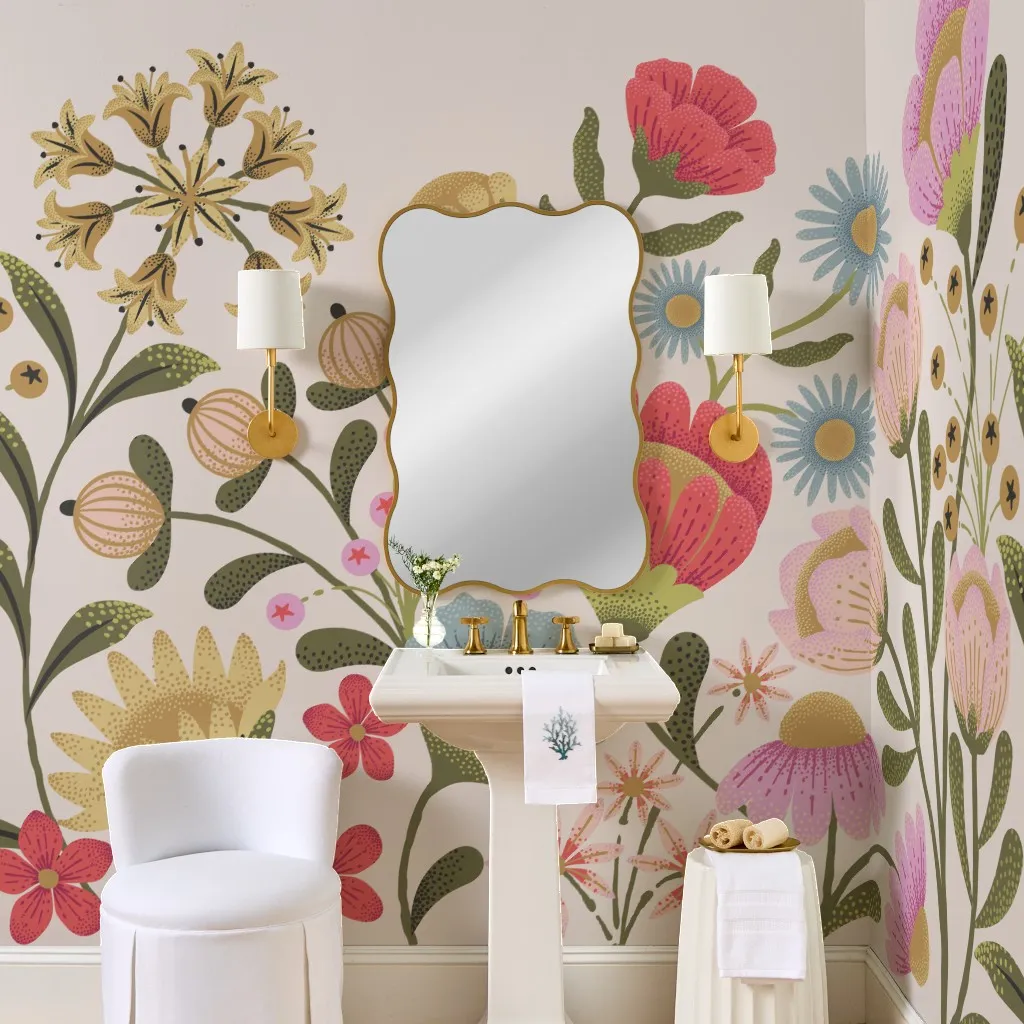 Bold Folk Floral Garden