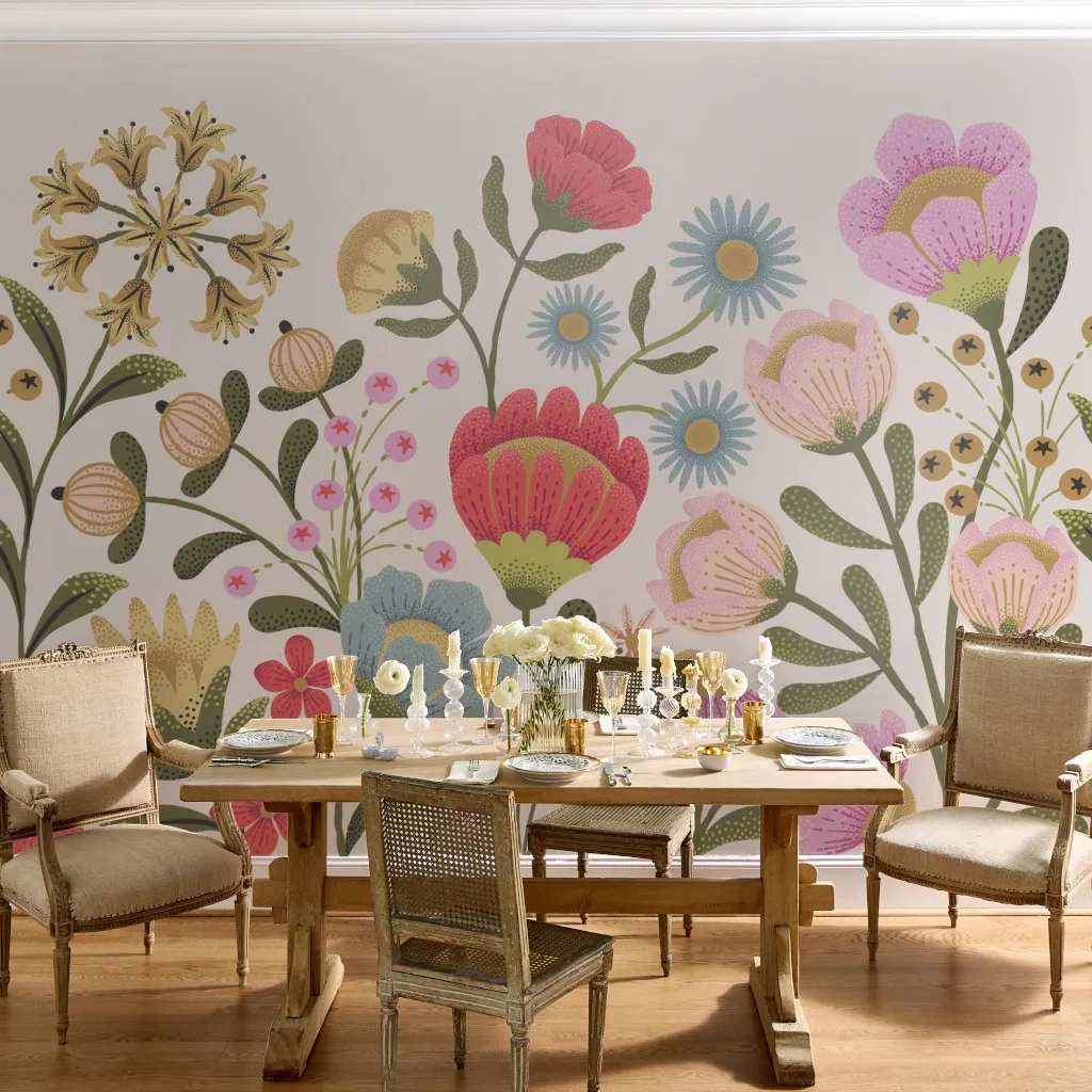 Bold Folk Floral Garden