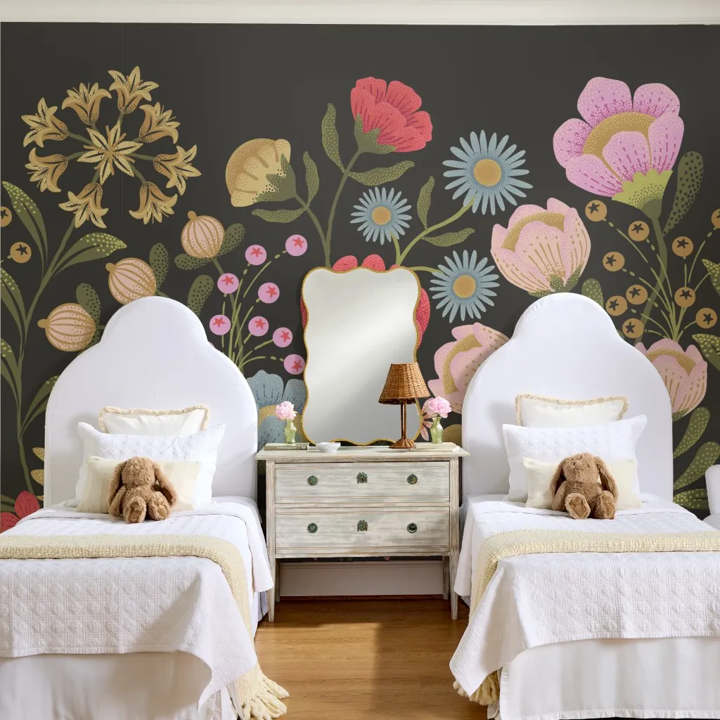 Bold Folk Floral Garden Dark