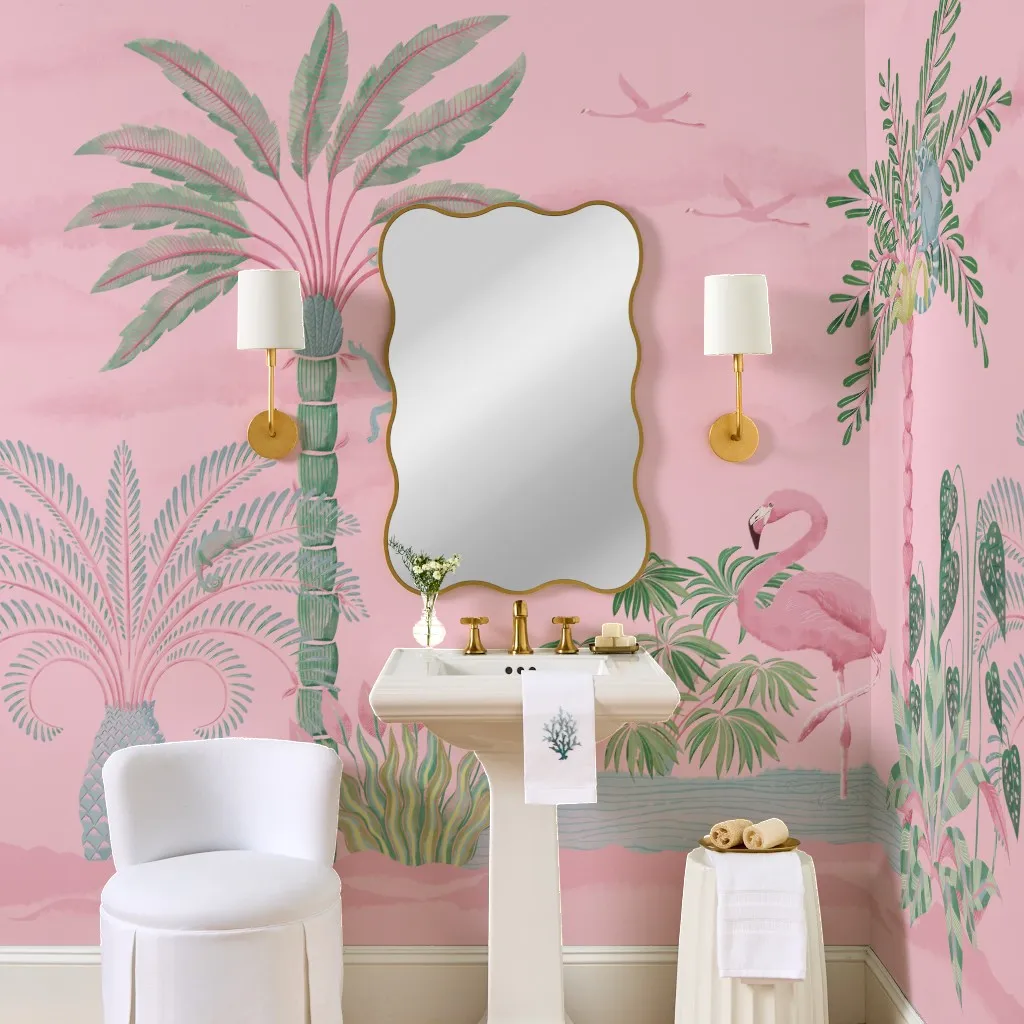 Pink Exotic Jungle